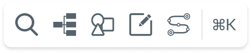 Floating toolbar