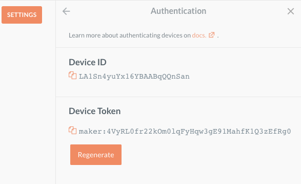 Authenticate your device