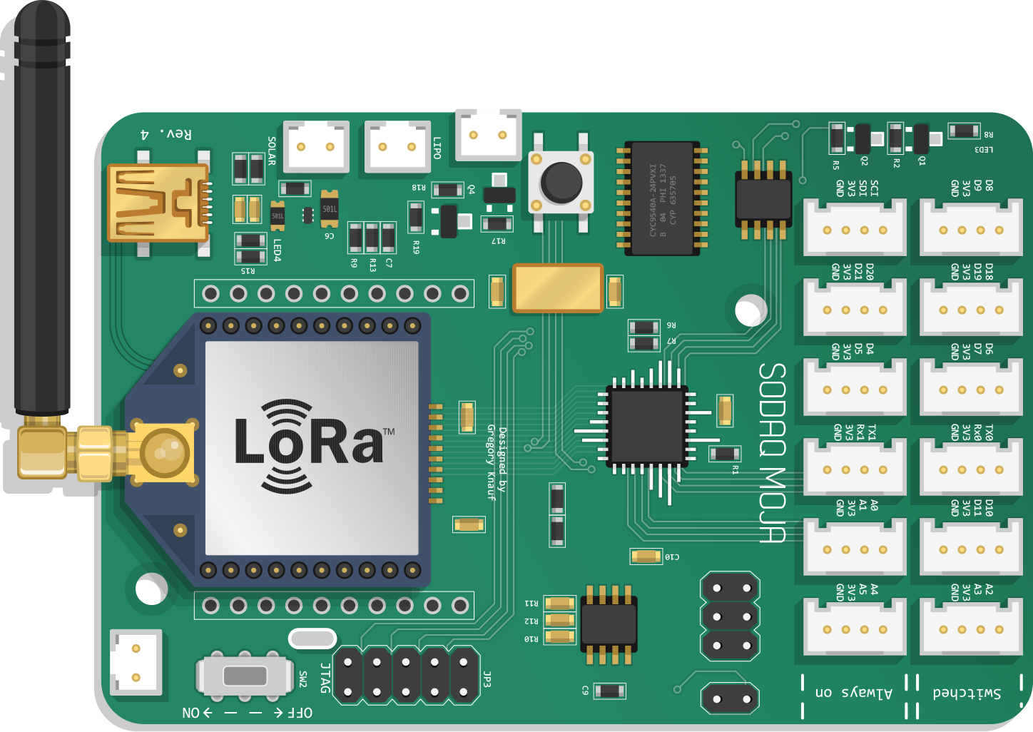 SODAQ Mbili with LoRa™ chip
